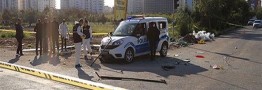 زخمی شدن دو افسر پلیس بر اثر انفجار بمب در ترکیه