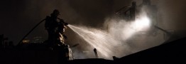 حریق مرگبار کاروانسرا در جنوب تهران
