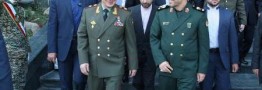 Russian defense minister confers with Iranian counterpart