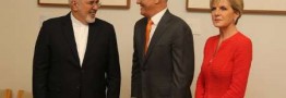 Zarif, Australia PM meeting