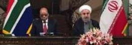 Rouhani stresses deep Tehran-Pretoria ties