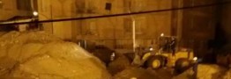 کارگر مفقودی پیدا نشد/ عملیات خاکریزی گودال ناشی از انفجار گاز در شهران آغاز شد