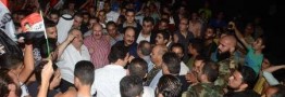 جشن شهروندان حلبی در آستانه آزاد سازی کامل شهر