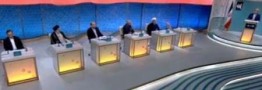 حاشیه های مناظره دوم تلویزیونی؛ یک لیوان برای 6 نامزد ریاست جمهوری