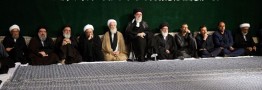 نخستین شب مراسم عزای اباعبدالله(ع) در حسینیه امام خمینی(ره) برگزار شد