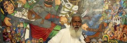 «جنگنامه خوانی»، بازتاب حماسه حسینی در آیینه قلب مردم سوگوار