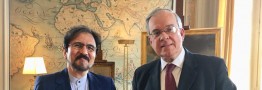 قاسمی با دبیر کل وزارت اروپا و امور خارجه فرانسه دیدار کرد