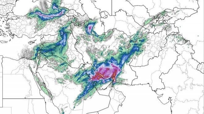 تغییر ناگهانی آب و هوا در ایران