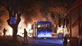 انفجار در آنکارا با 28 کشته و 61 زخمی