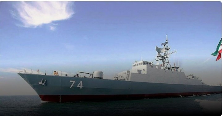 Iran’s Navy warships dock at Saint Petersburg, Russia