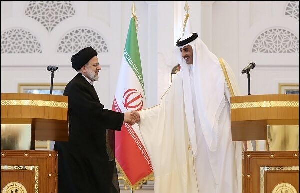 توئیت امیر قطر پس از دیدار با آیت الله رئیسی