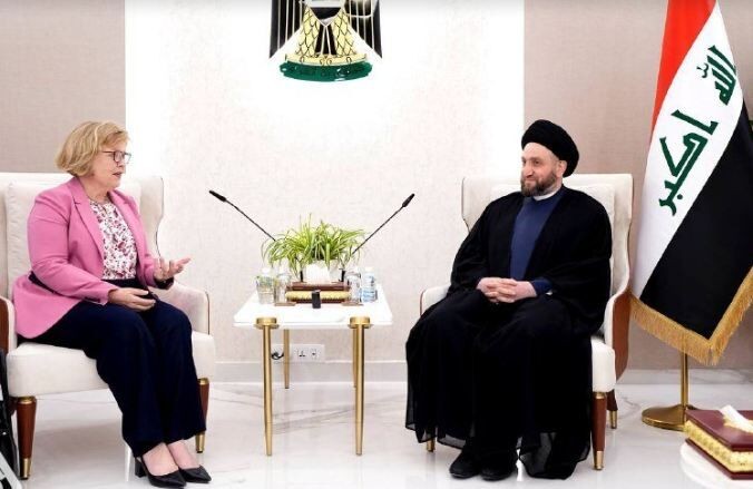 حکیم: گفتگوی منطقهای به نفع همگان است/ عراق نقش مهمی در نزدیک کردن دیدگاهها دارد