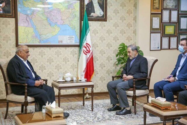 ولایتی: آمریکا باید از منطقه بیرون برود/ عادل عبدالمهدی: تلاشهای ایران برای ثبات و امنیت منطقه قابل تقدیر است
