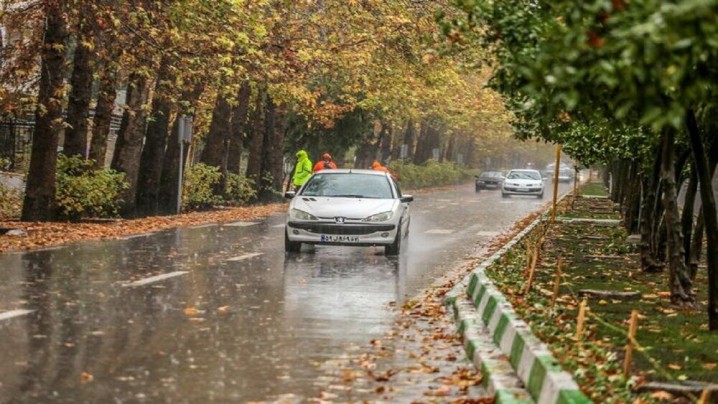بارندگی در برخی استانها/ کاهش نسبی دما در نوار شمالی کشور