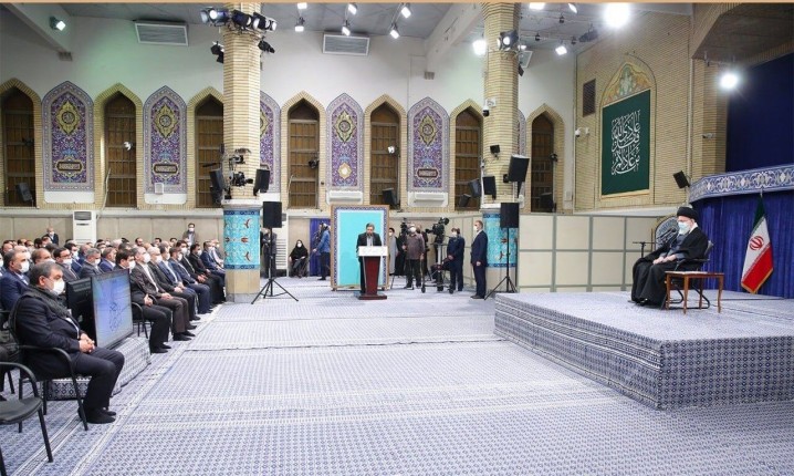 کارآفرینان، تولیدکنندگان و دانش بنیانها با رهبر انقلاب دیدار کردند