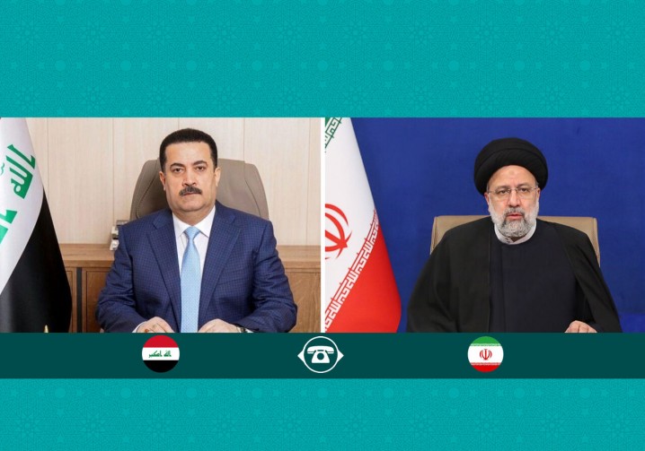 تاکید آیت‌الله رئیسی بر لزوم تقویت همکاری‌ها ایران و عراق در حوزه‌های مختلف