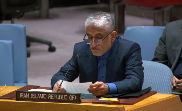 ایروانی: رفتار نفرت انگیز ، الفاظ کینهتوزانه و تحریکآمیز نماینده اسرائیل باید محکوم شود