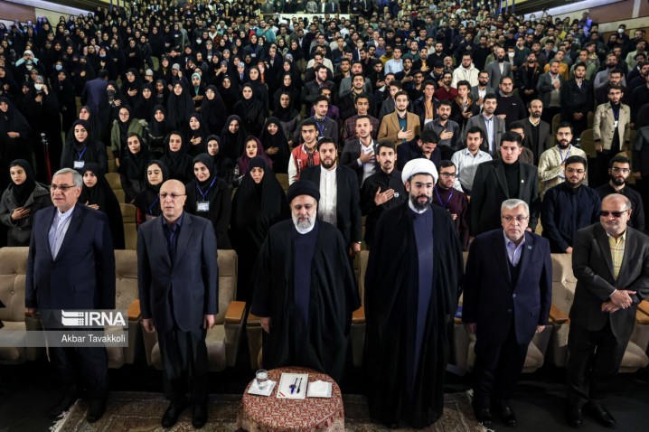آغاز مراسم گرامیداشت روز دانشجو با حضور رییسجمهور در دانشگاه شهید بهشتی