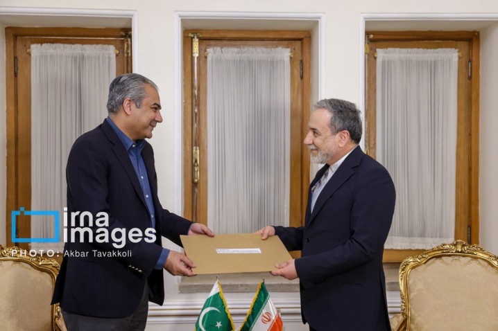 دیدار وزیر کشور پاکستان با عراقچی