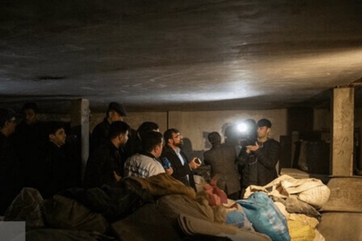 ماجرای تونل زیر زمینی در بازار تهران