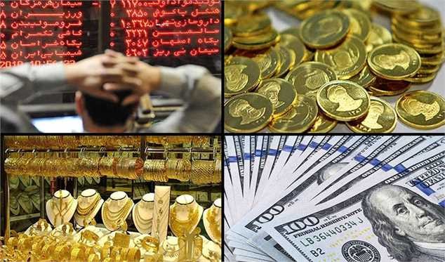 ثبات قیمت ارز و سکه همزمان با رشد بورس