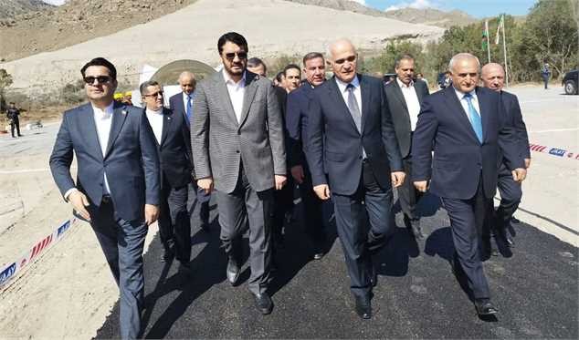 آغاز بتنریزی ساخت پل آغبند در مرز ایران و آذربایجان