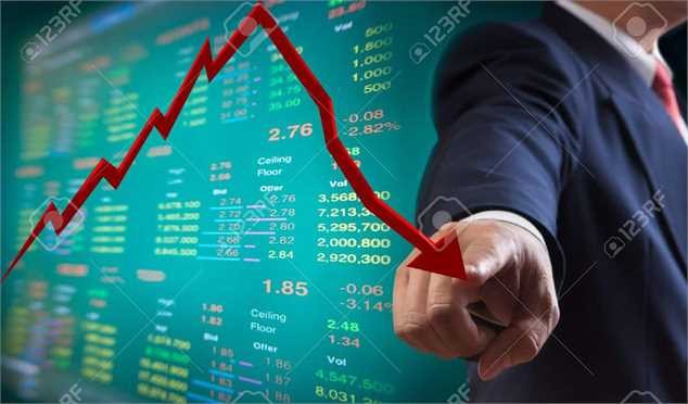 کاهش بیش از ۵ هزار واحدی شاخص کل بورس