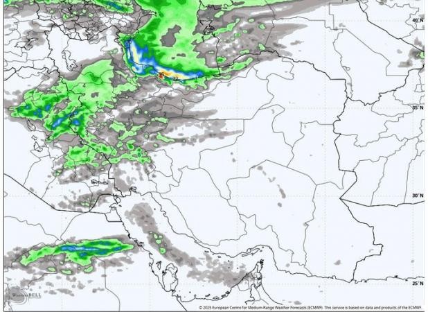 ورود سامانه بارشی جدید به کشور از روز شنبه؛ اوج بارش‌ها در ۹ استان