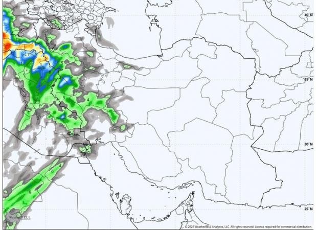 هشدار رگبارهای شدید پاییزی و یخبندان در نیمه غربی کشور