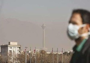 هوای پایتخت برای گروههای حساس ناسالم است