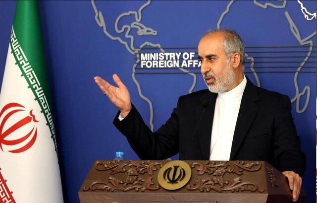 واکنش سخنگوی وزارت خارجه به دیدار «مکرون» با «مسیح علینژاد»
