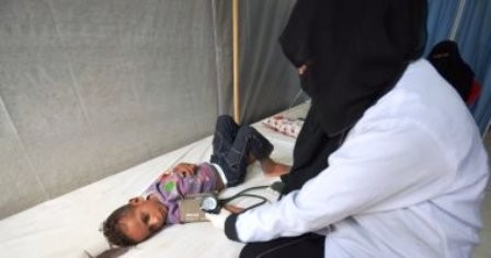 شمار قربانیان وبا در یمن از مرز 1100 تن گذشت