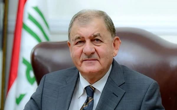رئیسجمهور عراق وارد تهران شد