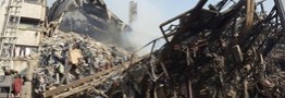  ۴۰۰ واحد تجاری در ریزش ساختمان پلاسکو از بین رفت 