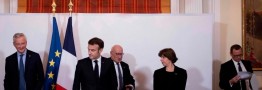 انتقاد شدید مکرون از جنگ تجاری آمریکا