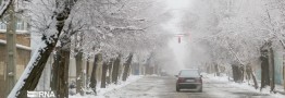 کاهش چشمگیر دما همراه با بارش برف در ۱۶ استان