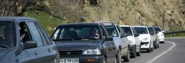 جاده کرج- چالوس بازگشایی شد /تردد جنوب به شمال یک طرفه شد