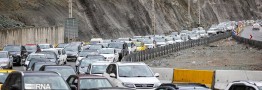 وضعیت تردد در جاده&zwnj;های شمالی/ ترافیک سنگین در آزادراه تهران - شمال