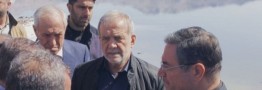 رییسجمهور از دریاچه ارومیه بازدید کرد/تاکید پزشکیان بر اجرای طرحهای احیاء