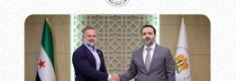 دیدار وزیر خارجه حکومت سوریه با عضو کنگره آمریکا در دمشق