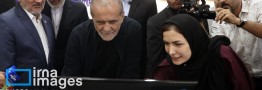 حضور سرزده رئیسجمهور در خبرگزاری ایرنا
