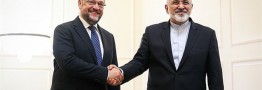دیدار ظریف با رییس پارلمان اروپا