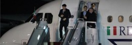 نخست وزیر ایتالیا در صدر یک هیات بلندپایه وارد تهران شد
