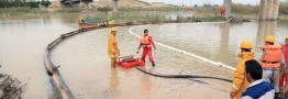 شرکت نفت و گاز مارون رزمایش مقابله با نشت خطوط لوله برگزار کرد