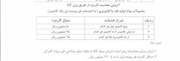 نرخ کارمزد تشریفات ترخیص کالا در سال ۱۴۰۴