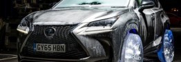 خودرویی لوکس با تایرهای یخی!