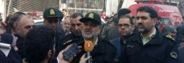 سردار اشتری:ساختمان پلاسکو تحت نظارت پلیس/هیچ مورد امنیتی در محل حادثه نداریم