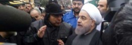 رئیس جمهوری در محل حادثه ساختمان پلاسکو حضور یافت