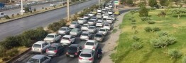 ترافیک سنگین در جاده چالوس و آزاد راه تهران-شمال